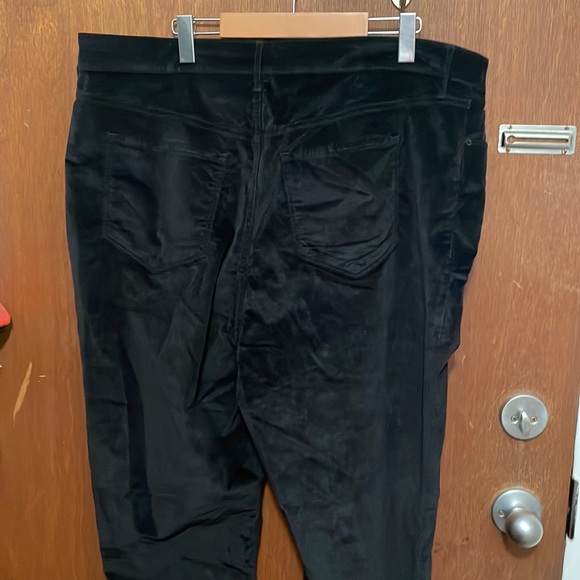 NWT Old Navy Flare Velvet Pants - Picture 8 of 9